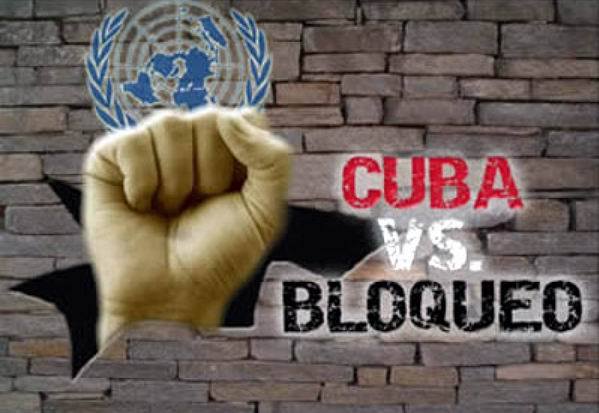 El mundo una vez m�s en la lucha contra el Bloqueo